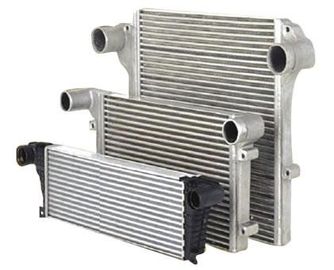 Aluminiowy radiator lutowane Tube wymiennik ciepła powietrze Cooler do maszyn budowlanych