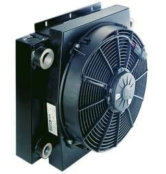 Energia - Zapisywanie hydrauliczne Wymiennik ciepła oleju SPAL Fan 12V - 24V do maszyn rolniczych