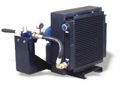 Płyta aluminiowa Fin Air Chłodnica oleju, olej hydrauliczny Wymiennik ciepła DC12V / DC24V