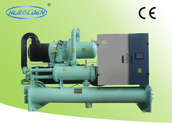 Duża pojemność 700KW Śruba Water Chiller Przemysłu Tworzyw Sztucznych, aprobaty CE