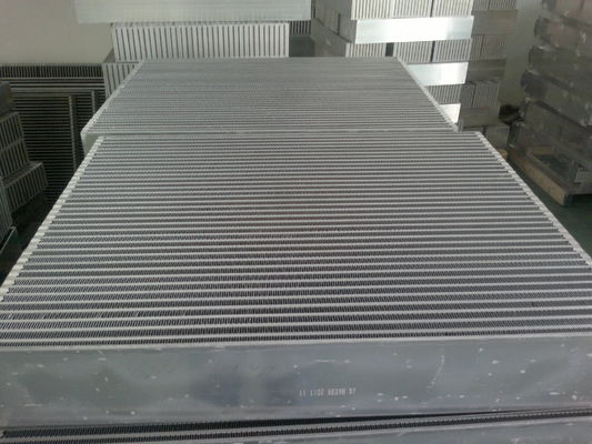 Aluminium lutowane płytowe oraz Fin Wymiennik ciepła, sprężarki śrubowe chłodnicę powietrza oleju