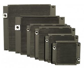 Sprężarka Wymiennik ciepła Aluminium / Combined Oil-Air Cooler / Lutowanie próżniowe