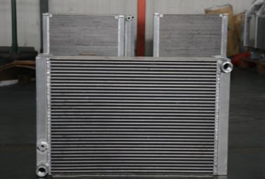Odporny na wibracje Aluminium Plate Fin wymiennik ciepła do sprężarki powietrza