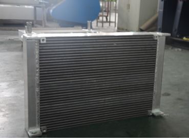 Odporny na wibracje Aluminium Plate Fin wymiennik ciepła do sprężarki powietrza