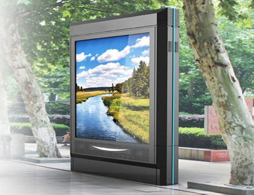 Multimedia Interaktywny wyświetlacz LCD na zewnątrz 46inch LG panel LCD 3g wifi stojak kiosk