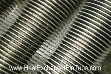 SS409 / SS410 spirali żebrowane rurki, wymiennik ciepła solidne i ząbkowane fin Tubular