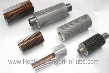Bimetal A192 bezszwowe kotła / powietrze chłodniejsze wytłaczane Fin Tube, typu Solid