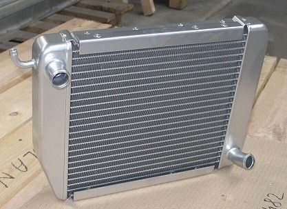 Płyta Fin Transmisja Wymiennik ciepła z aluminium Lutowanie próżniowe